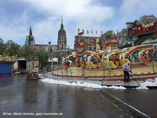 Parkour auf dem Fr&uuml;hlingsfest M&uuml;nchen 2017 (&copy;Foto: Martin Schmitz)